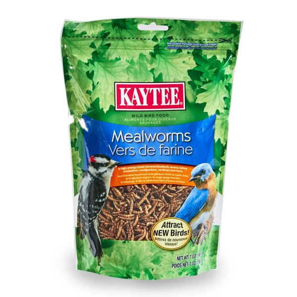 Kaytee Products Mealworms Bluebird Dried Mealworm Mealworms 7 oz 100508145